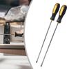 6x300mm Screwdriver Long Slotted Cross Head Screwdriver Bits Rubber Handle Multipurpose Magnetlc Manual Screw Driver Tools