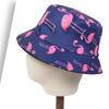Hat Versatile Style Flamingo Print Womens Sunshade Fishermans Hatscaps