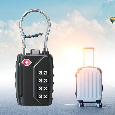 Portable Padlock Cabinet Locker 3 Digit Combination Lock Customs Password Lock Suitcase Luggage Coded Lock Security Tool