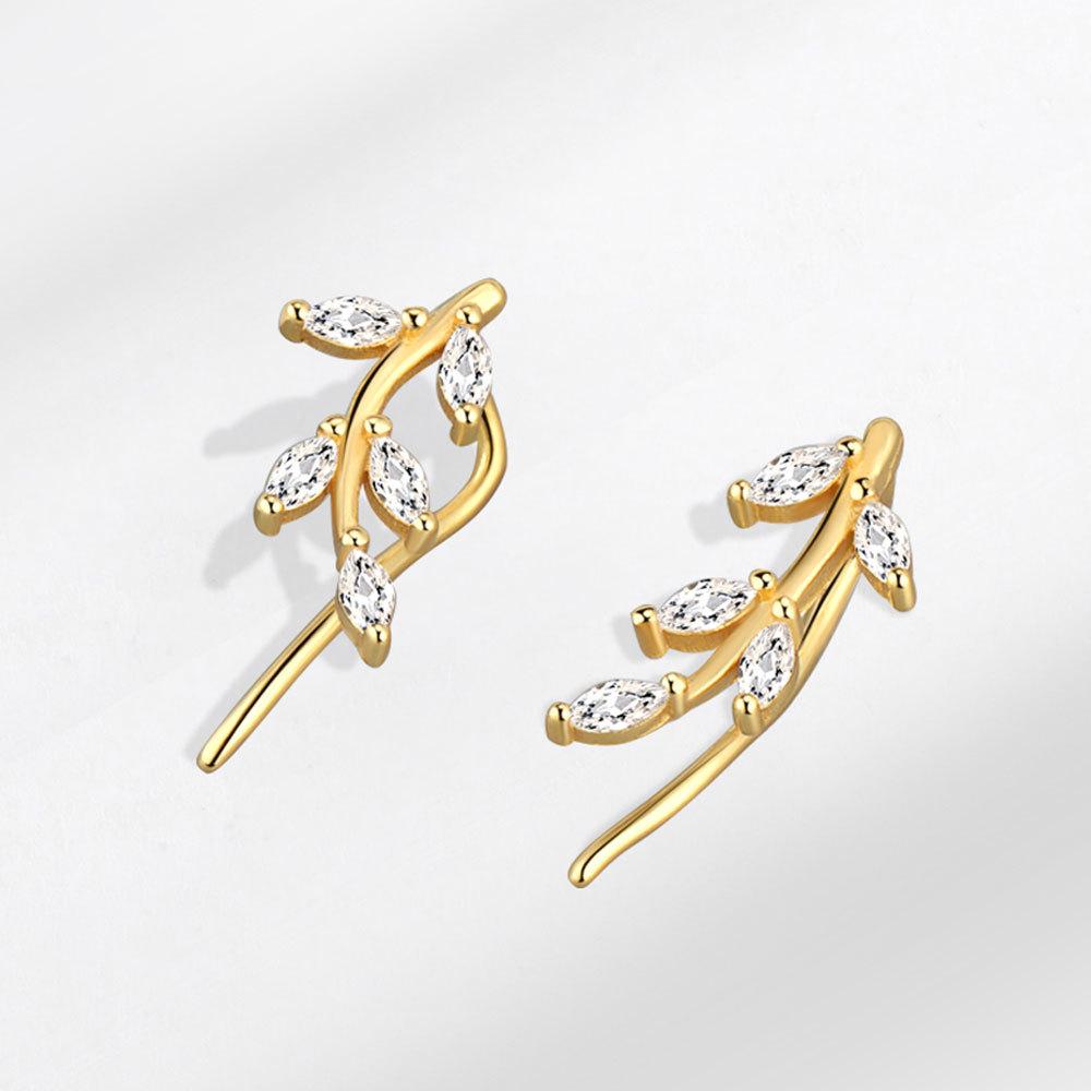 Lindon Kupferlegierung Zirkon Ohrringe Tropfen Ohrringe für Frauen Hochzeit Party Geschenke