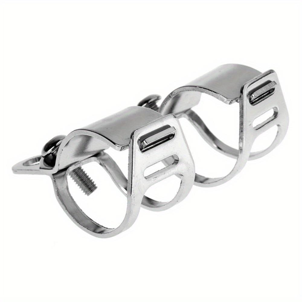 2pcs Motorcycle Fork Ear Clamps Bracket Turn Signal Light Mount Brackets Headlamp Holder Clamp Fit For 27mm-31mm Fork Tube