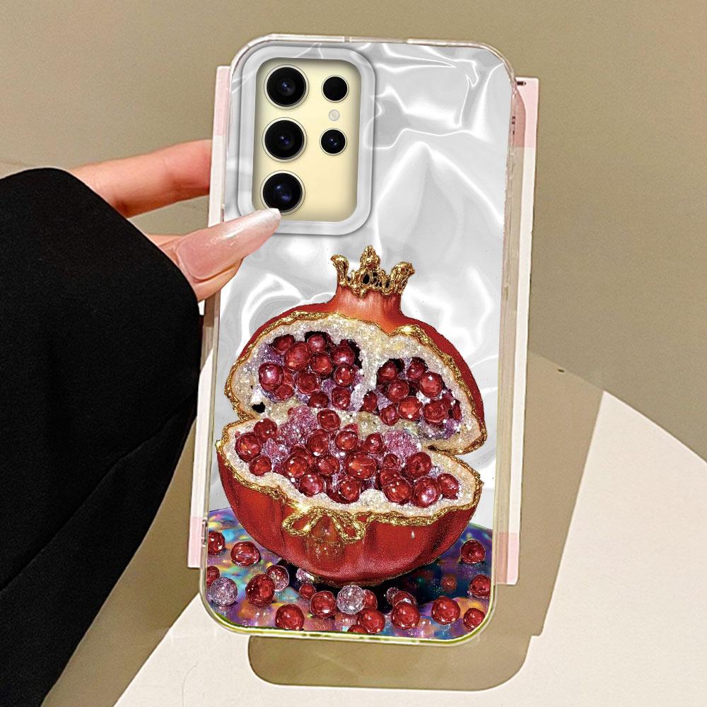 

Белый пион лотос принт женский для девочек текстура воды чехол для телефона для Samsung Galaxy S25 edge S24 S23 S22 S21 FE Plus Ultra TPU чехол Samsung Galaxy S23 белый