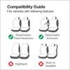 Flat Cloth Car Accessories Car Seat Protector Auto Back Cushion Car Seat Cushion Car Seat Cover