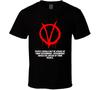 V For Vendetta Symbol People Should Not Be Afraid Of Their Government Favorite M