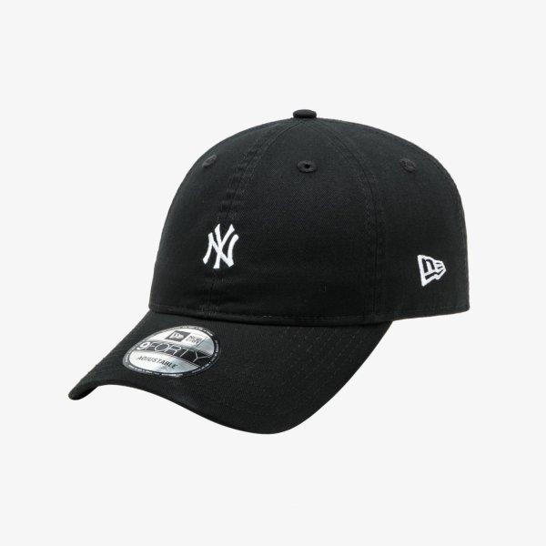 New Era Mlb New York Yankees Mini Logo Unstructured Ballcap Black 13953927