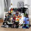 Rapper rod wave printed blanket Warm Flannel Blankets Soft and Comfortable blanket Home Travel Blanket bed linings Birthday Gift