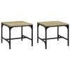 819405 vidaXL Side Tables 2 Pcs Sonoma Oak 40x40x35 Cm Engineered Wood