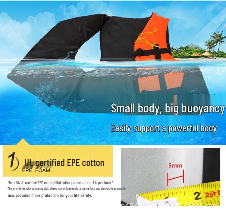 WELLPATH Adjustable Adult & Children's Life Vest for Fishing and Swimming