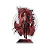 Love and Deepspace Sylus Acrylic Stand Keychain Brooch Figure Caleb Keyring Badge Flowing Sand Ticket Root Bookmark Desk Decor