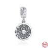 Genuine copper 12 Constellation Zodiac Do It Yourself Bead Charms Compatible With Authentic Bracelets Charm Bead Charms Jewellery