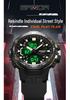 SANDA Men's Multifunction Waterproof Sports Watch