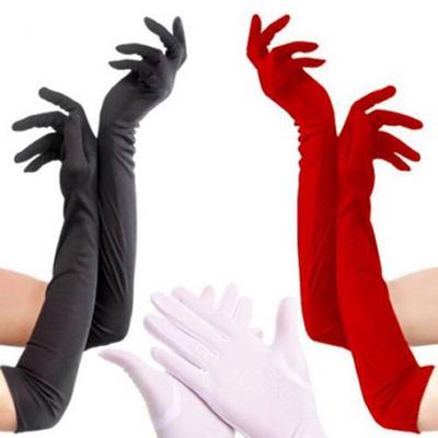 1 Paar modische lange Handschuhe für Damen, Oper, Hochzeit, Braut, Abend, Party