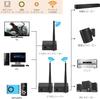 1Mii Bluetooth for TVs and RT5066Pro with and AUX No Wireless 100m Streams Audio from and MP4s To or Wired and Mini Stereo Systems