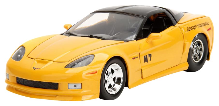

Kyosyo Jada Toys 2009 Chevy Corvette Z06 Желтый Готовый продукт 1/24