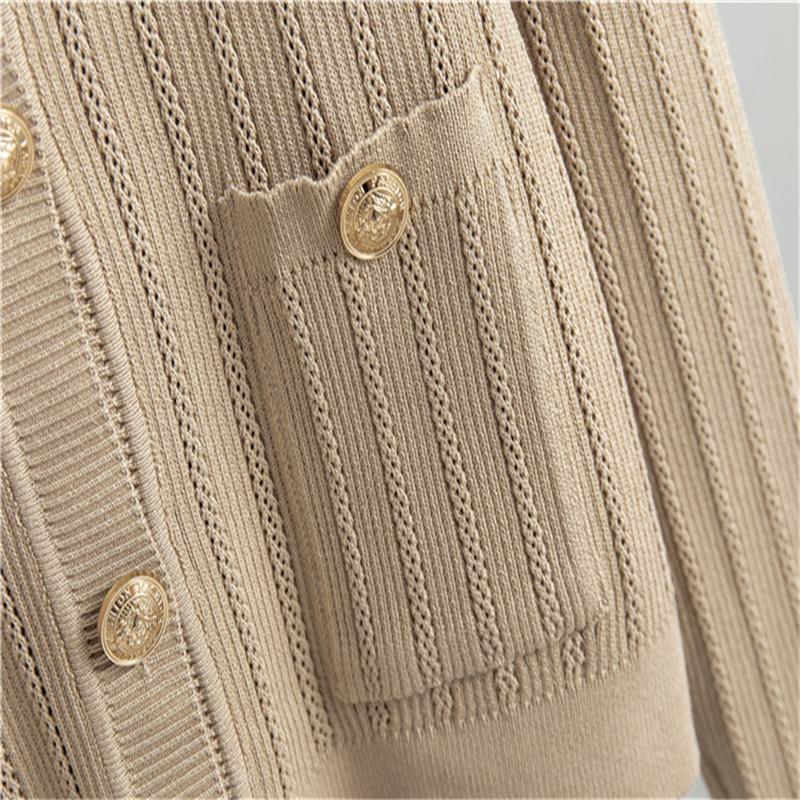 Knitted women's suit, Autumn new cardigan sweater+vest+skirt three piece set