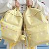 Schoolbag Japanese Small Fresh Ins Junior High School Student Schoolbag Large Capacity Versatile Backpack Cute Sweet High Value Backpack
