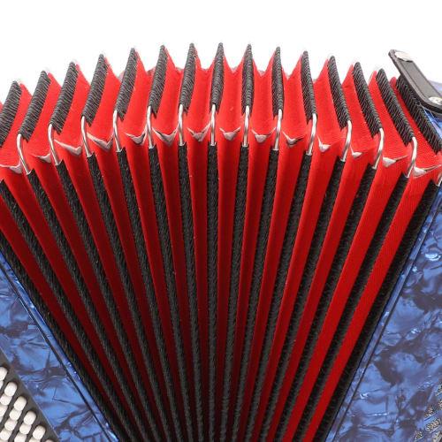 62-key Accordion, Dynamic Sound, Wide Range of Tones, ABS