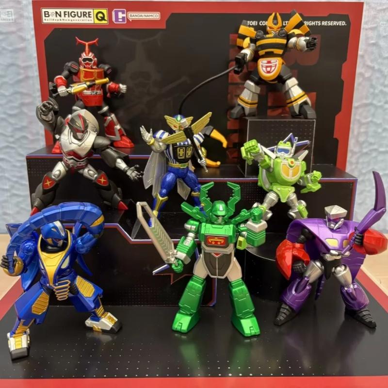 Bn Figure Q Robot Blind Box Action Figure Collectible Model Desktop Decoration Birthday Gift For Anime Fans