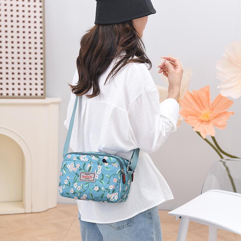 Printed Shoulder Bag Women's Lightweight Crossbody Bag Mother Bag