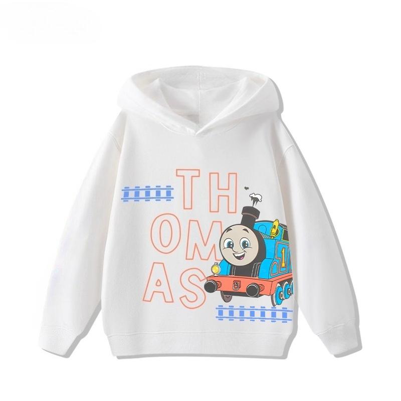 Thomas die kleine Lok Zeichentrick Kinder-Hoodies für Jungen und Mädchen, Neu Herbst und Winter Warm, Bequeme und Weiche Hoodies
