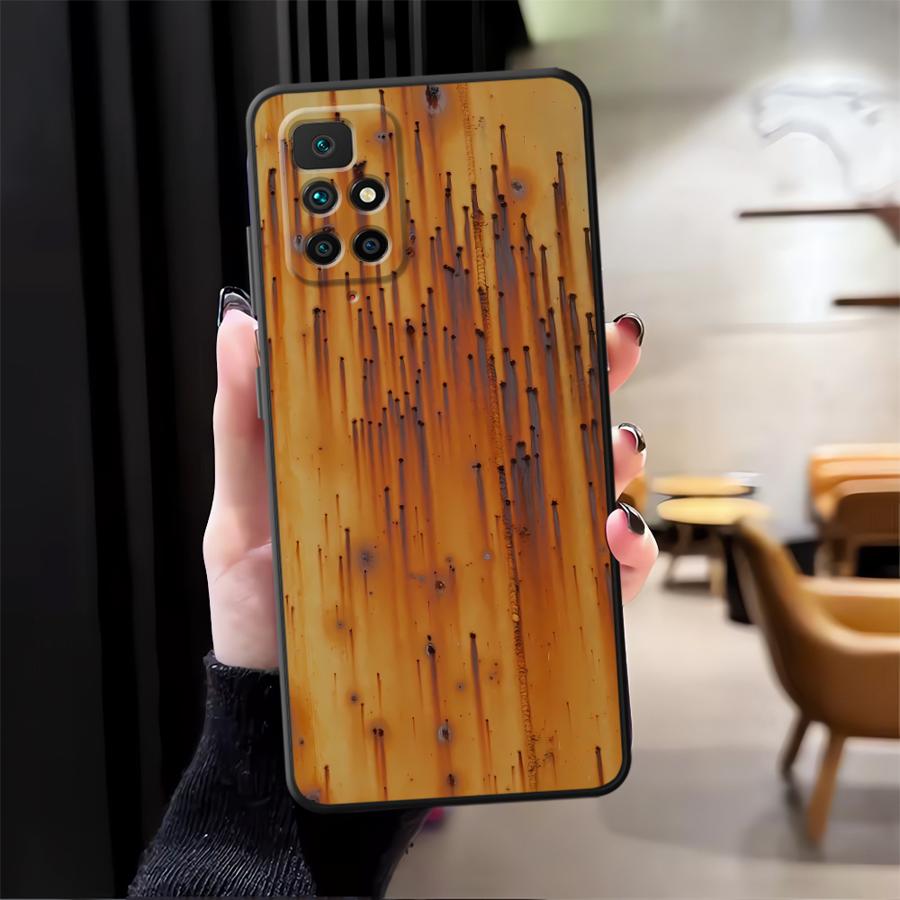 Retro Rust Marks Case for Xiaomi Redmi 9A 9C A5 A1 A2 Plus 10 K40 K50 Gaming 13C 12C K60 9T 12 Funda Phone Cover