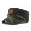 Herren Wassergewaschener Altmodischer Jeansstoff Atmungsaktiver Militärhut Outdoor Sonnenschutz Flacher Oberhut Damen Lässige Schirmmütze