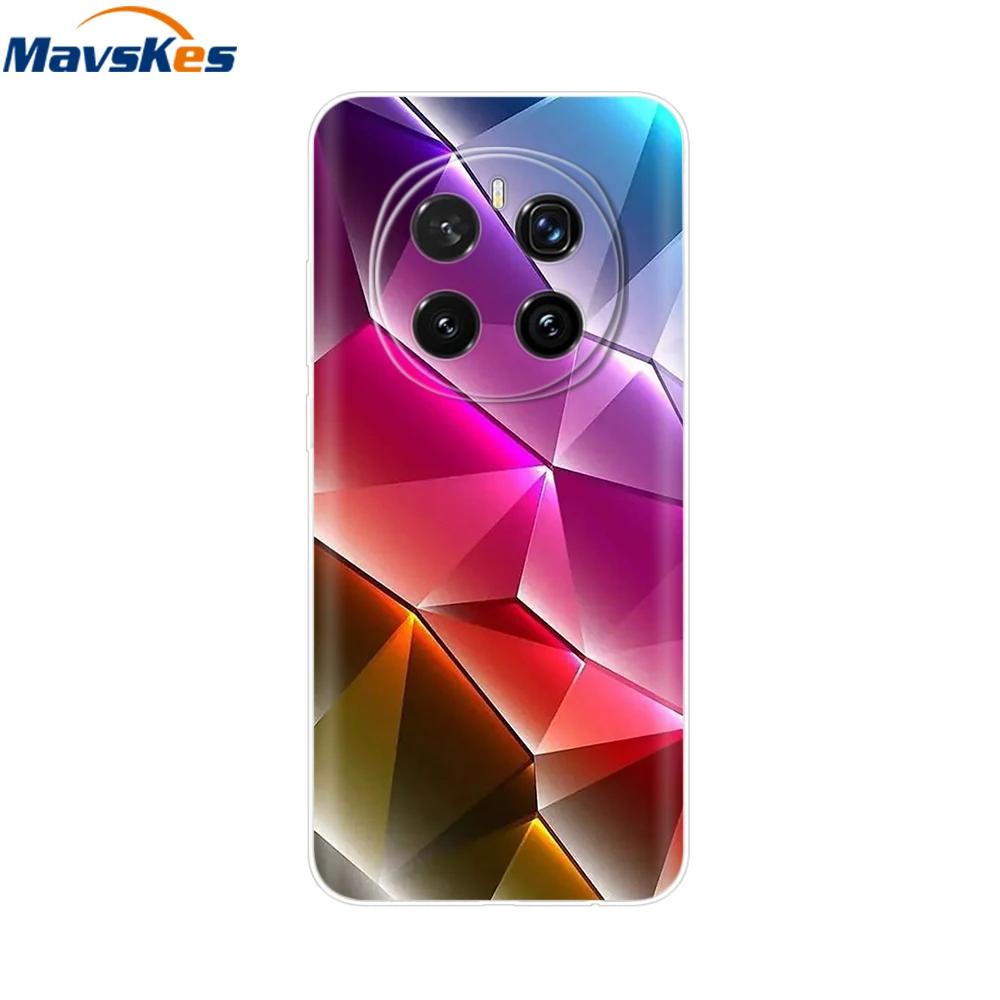 Für Honor Magic 7 Pro Hülle Magic7 Pro Klare Bemalte Abdeckung Weiche Silikon Handyhülle Für Huawei Honor Magic7Pro Hülle Fundas Schalen