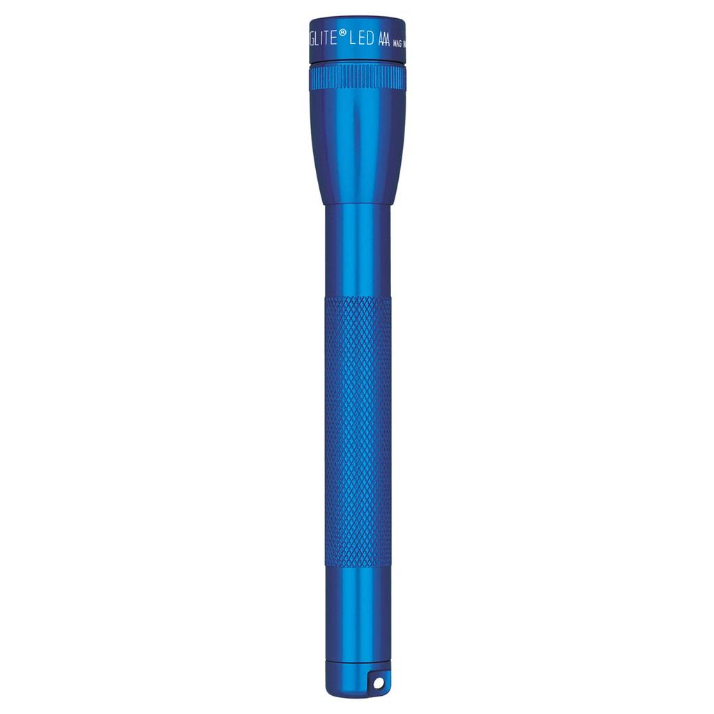 Mini Maglite 2AAA LED AAA Blue MAG-LITE Penlight, (2 batteries), SP32116,