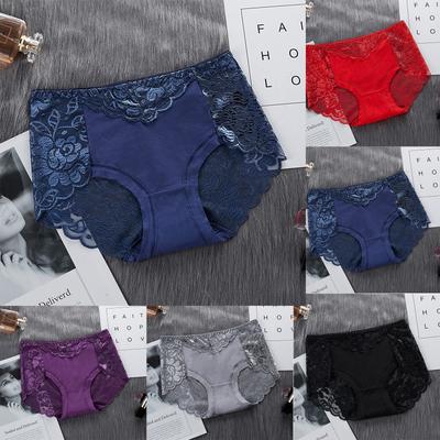 Ladies' Mid Waist Sexy Lace Women's Underwear Lifting Buttocks