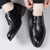 Lederschuhe für Herren Business-Kleiderschuhe Sommer Britische Business-Freizeit formelle Kleidung gehobene Hochzeitsfeier Herrenschuhe