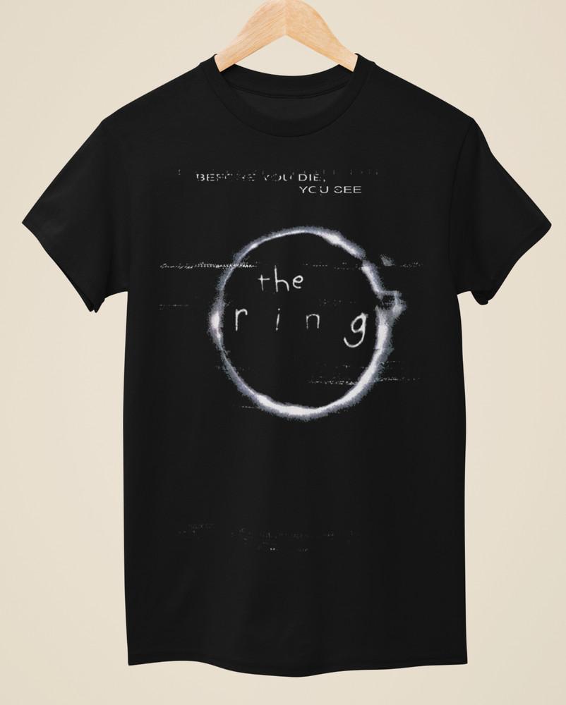 The Ring - Movie Poster Inspired Unisex Black T-Shirt Unisex T-Shirt XL