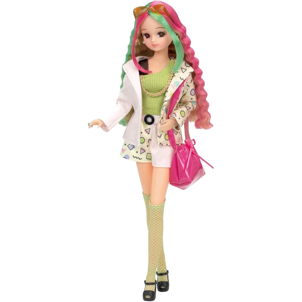 

Takara Tomy Licca Doll Latte Retro Outfit Toy for Pretend Play Ages 3 and Up