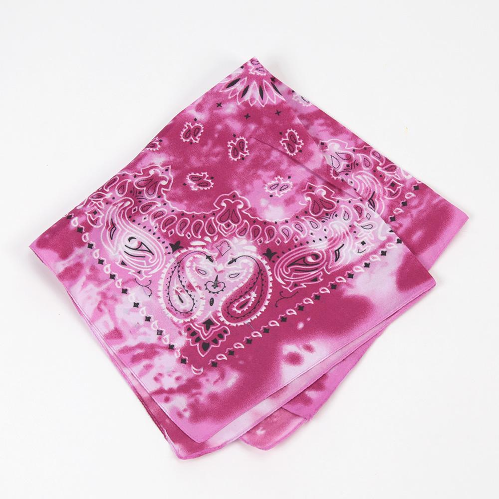 Für Männer/Frauen Halstuch Hip-Hop Paisley Bandanas Halstuch Punk Batik Sport Kopfbedeckung Quadratisches Stirnband Wickelschal Accessoires