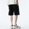 Summer Elastic Waist Letter Printing Shorts Male Loose Casual All-match Sports Shorts Men Knee Length Short Pants