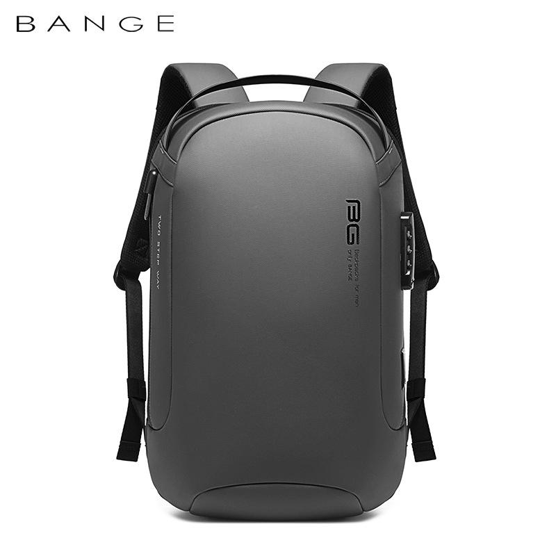 

BANGE Anti-theft Lightweight Laptop Backpack for Business and Casual Use серый