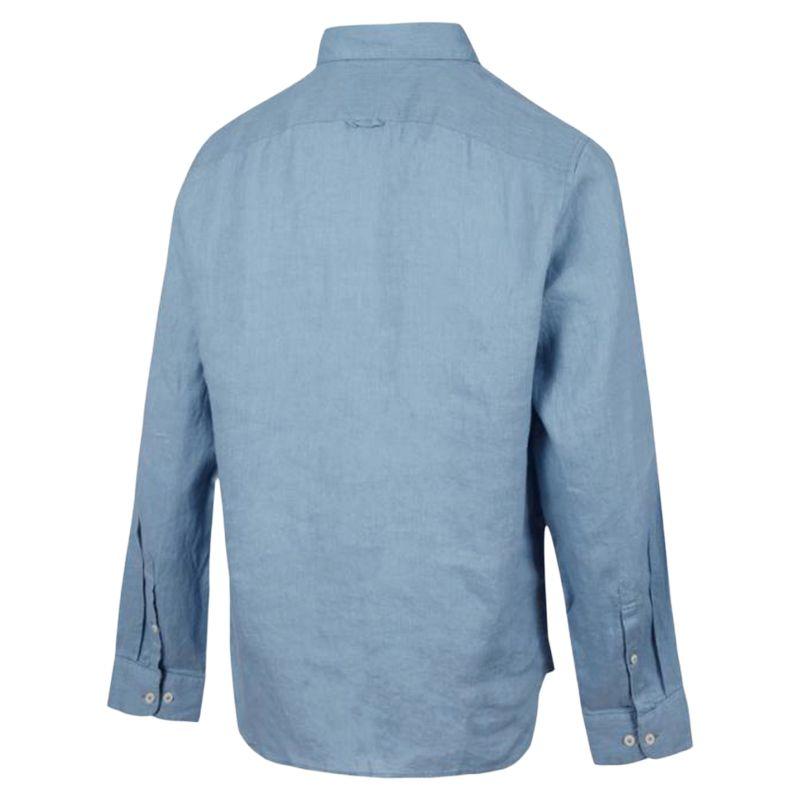 Timberland Af Linen Casual Fashion Polo Comfortable Long Sleeve Shirt Men shirts A69FY-758