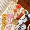 Retro Cartoon Cartoon Bookmarks Mushroom-Shaped Bookmark Cards Mushroom Bookmarks  Book Decoration