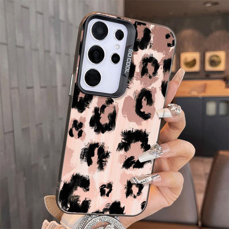 Leopard Print Trend Desgin Soft Phone Case for Samsung A17 A16 A15 A14 A13 A57 A56 A55 A54 A53 A37 A36 A35 A34 A33 A26 A25 A24 A