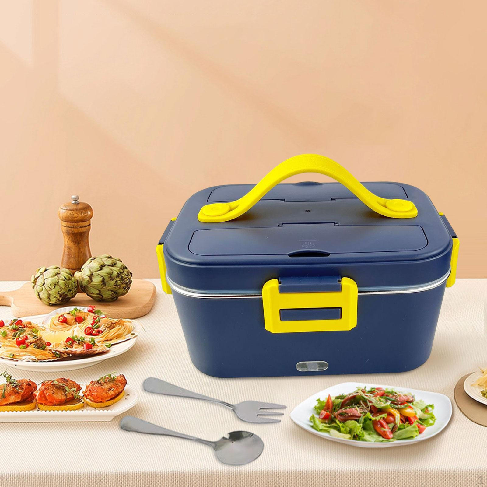 Electric Lunch Box 1.8L Insulated Carry Bag Lunchbox Container for Car