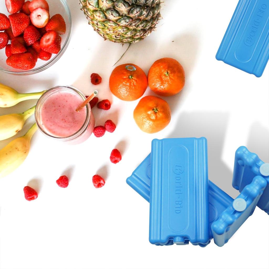 Ice Packs for and More Perfect for Disaster and More and Easy To Carry WORLD-BIO Coolers, Coolers, - Long-Lasting, Powerful, Lunchboxes, Change,