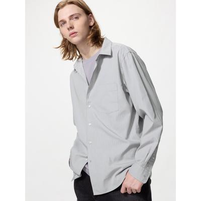 Broadcloth Shirt  Regular Color  Stripe B