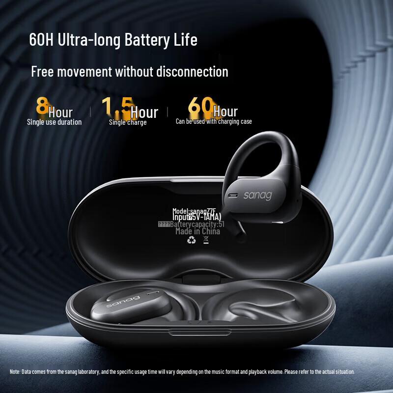 SANAG Z7 PRO Bone Conduction Open-Ear Bluetooth Headphones