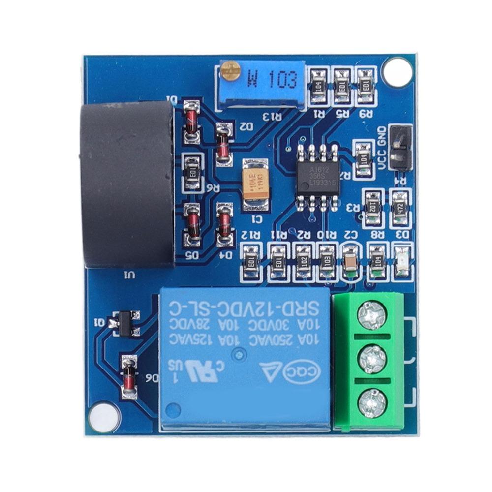 Switch Output AC Current Sensor 12V Relay Module Overcurrent Protection Switch  Power Systems