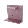 No-Punch Pegboard Wall Shelf for Kitchen & Bathroom Storage