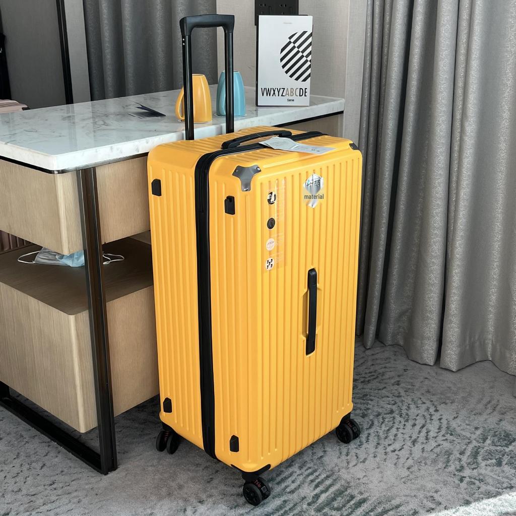 Extra Large Antibacterial 5-Wheel Trolley Suitcase with Combo Lock