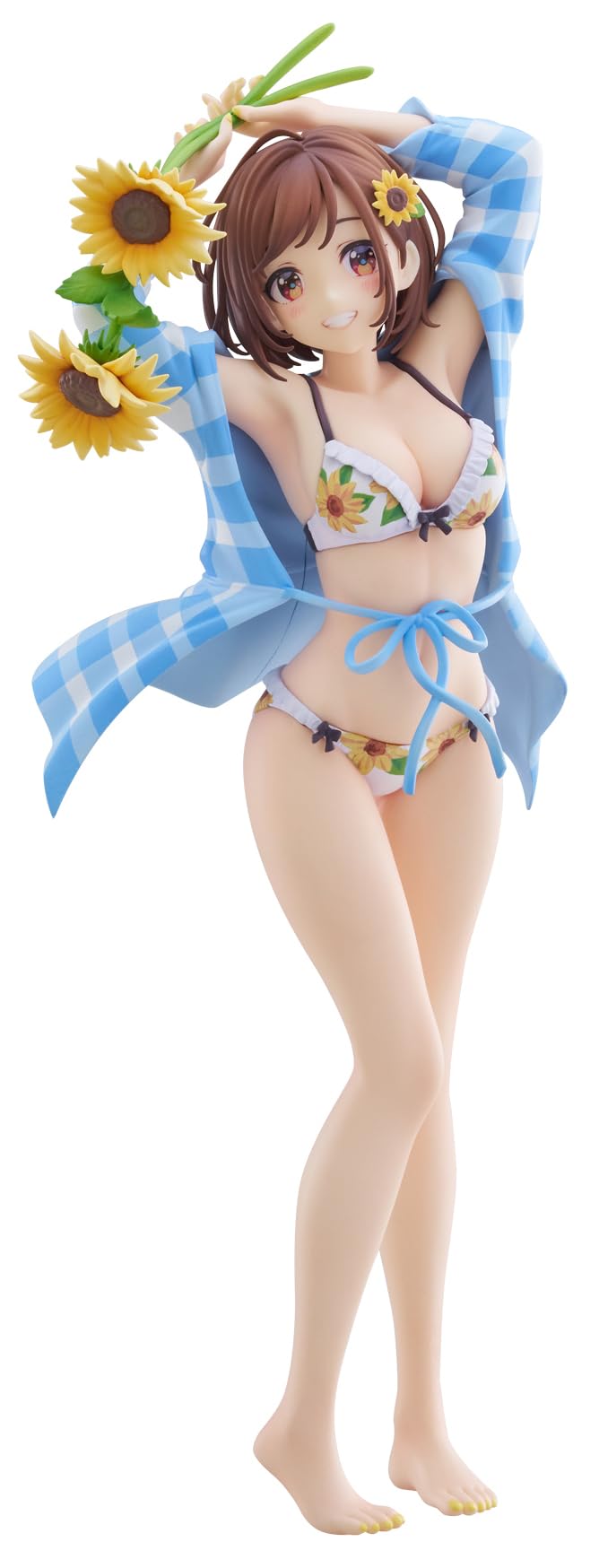 

PLUMPMOA Morikura En Original Illustration [Sunflower Girl] 17 Scale PVC Pre-painted Finished Figure PF377