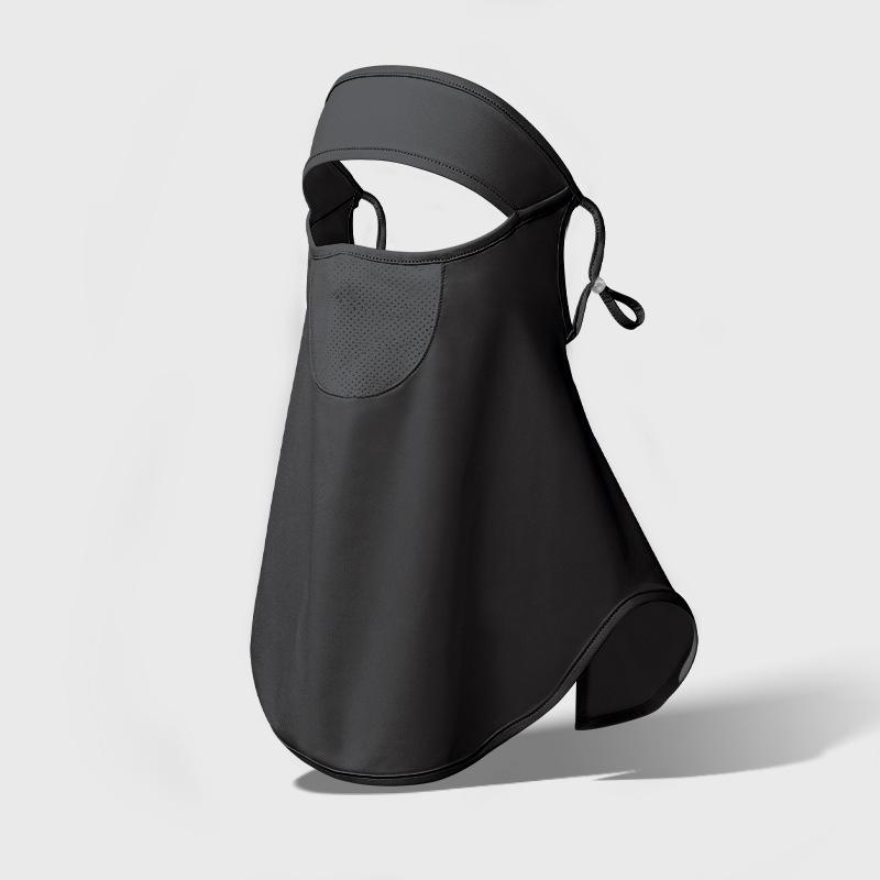 Blush Eye Corner 3D Sunscreen Mask: Breathable, UV-Protective Nylon Ice Silk for Summer Women