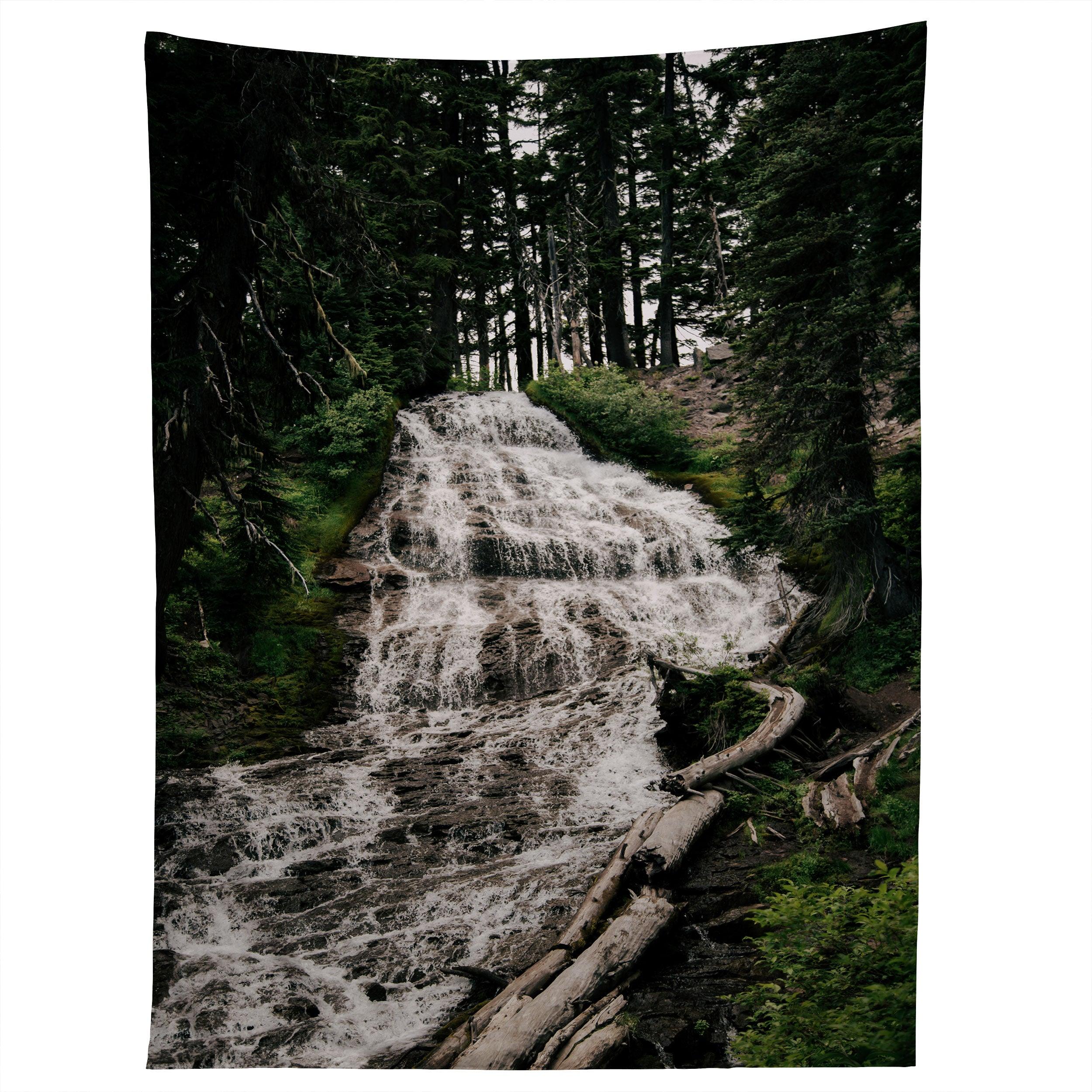 UMBRELLA FALLS tapestry 75x100