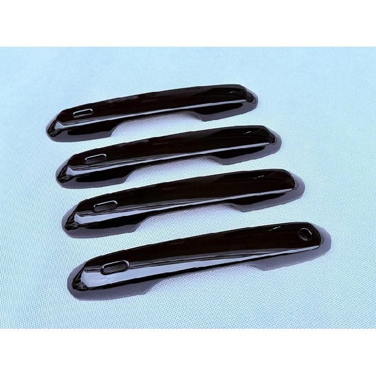 For Toyota Grand Highlander 2024 2025 2026 ABS Chrome Door Handle Cover With Smart Key Hole Catch Cap Trim Molding