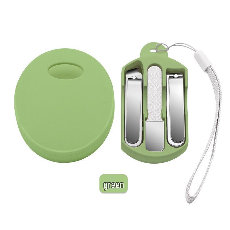 

Набор из 3 кусачек для ногтей «Макарон» в подарочной коробке, Портативные инструменты для маникюра, Возможность нанесения логотипа на заказ зелёный